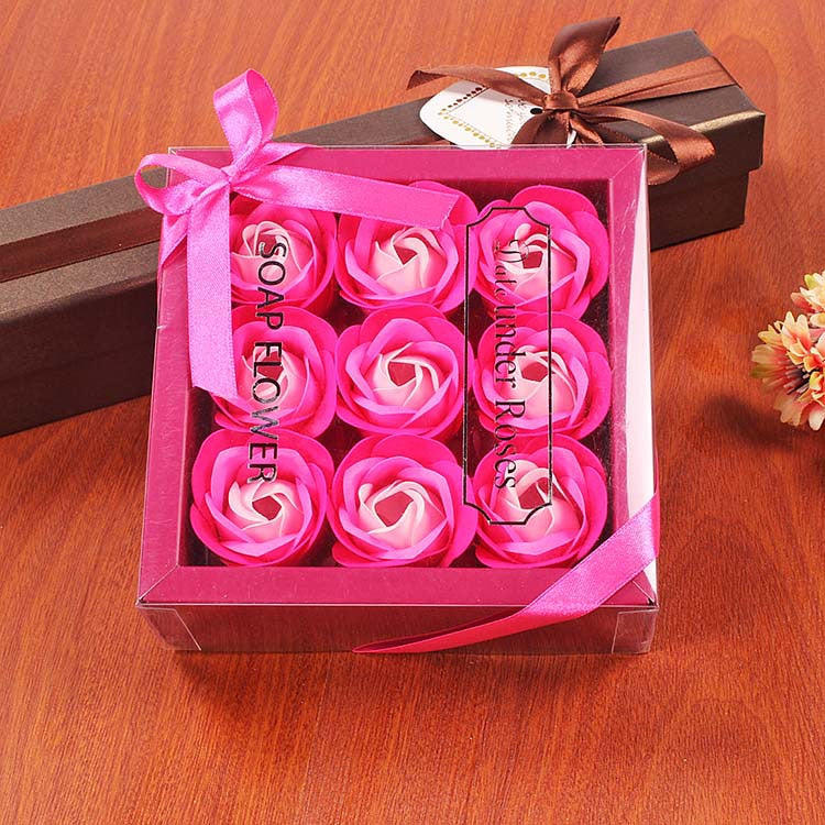 Rose Soap Flower Gift Box Creative Activity Small Gift