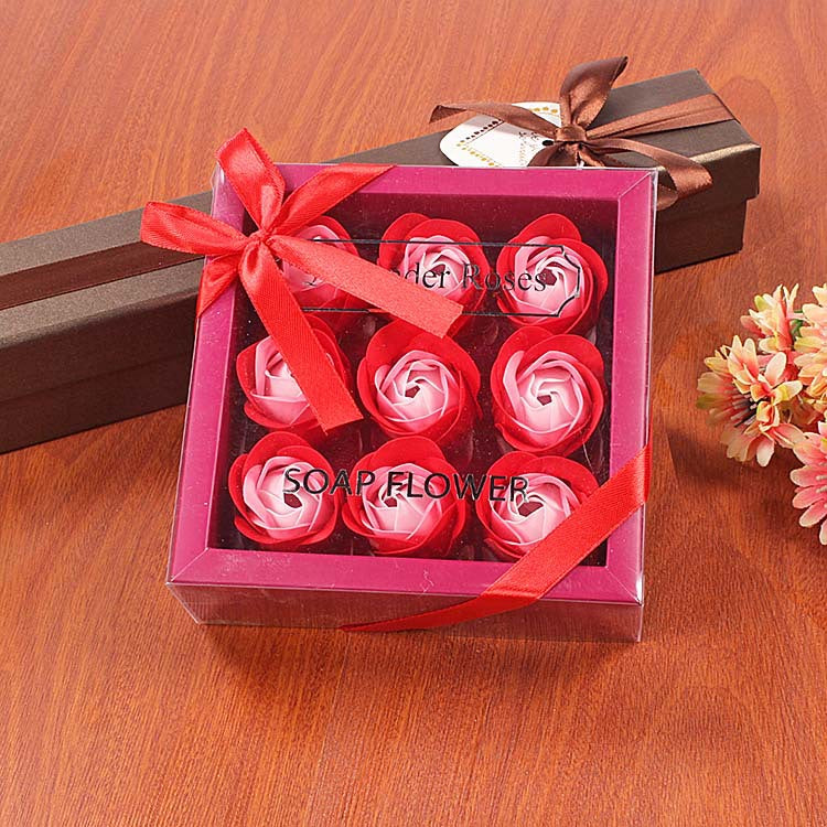 Rose Soap Flower Gift Box Creative Activity Small Gift