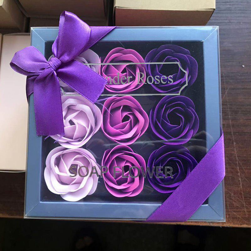 Rose Soap Flower Gift Box Creative Activity Small Gift