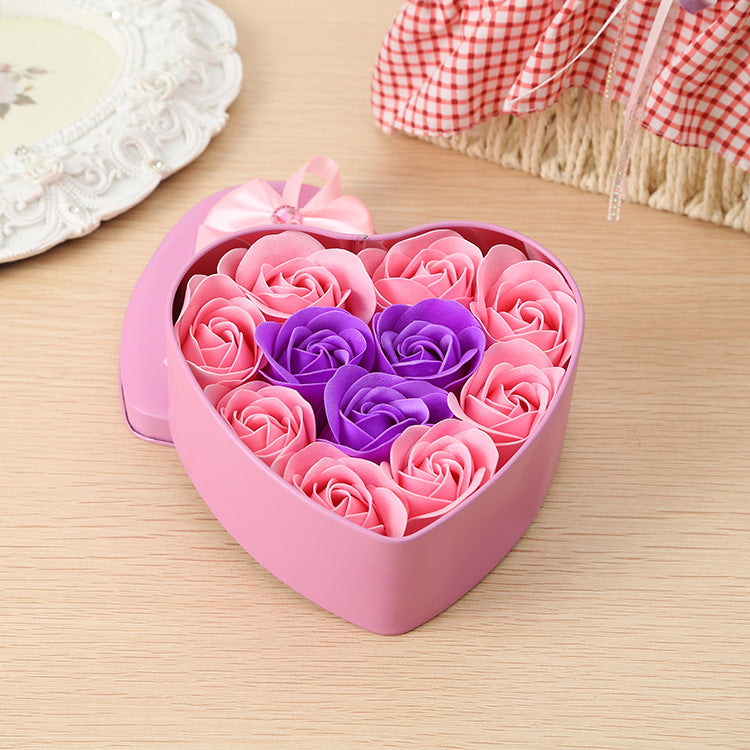 Rose Soap Flower Gift Box Creative Activity Small Gift