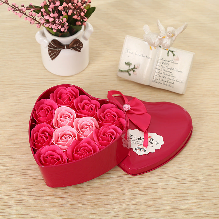 Rose Soap Flower Gift Box Creative Activity Small Gift