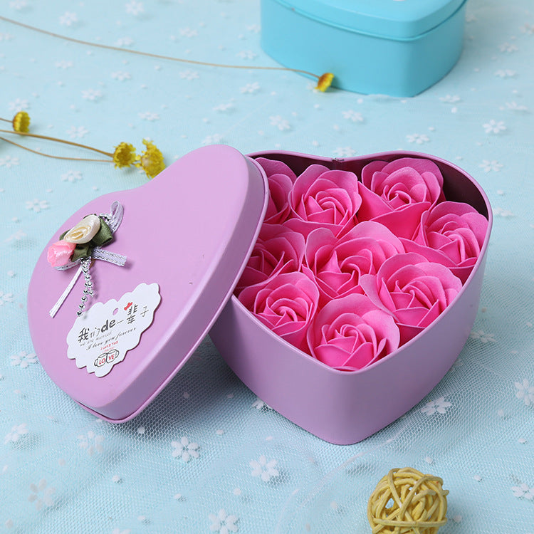 Rose Soap Flower Gift Box Creative Activity Small Gift