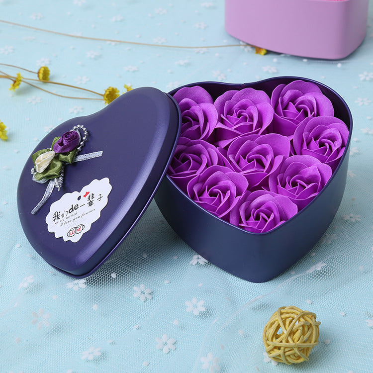 Rose Soap Flower Gift Box Creative Activity Small Gift