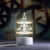 3d Night Light Acrylic Usb Table Lamp