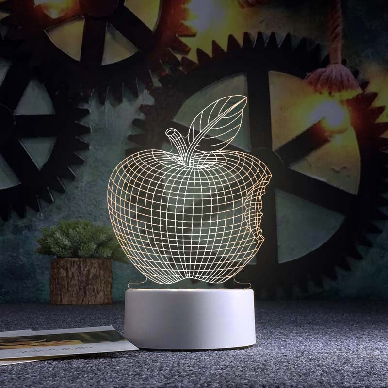 3d Night Light Acrylic Usb Table Lamp