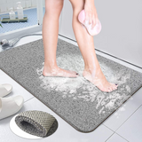 Trendylis Loofah shower mats are soft, non-slip, quick-drying, and anti-mold. Safer, especially for kids, adults, and older individuals and more comfortable shower experience.