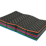 Four folding cushion portable light honeycomb XPE foam cushion single moisture-proof mini dirt-resistant mat