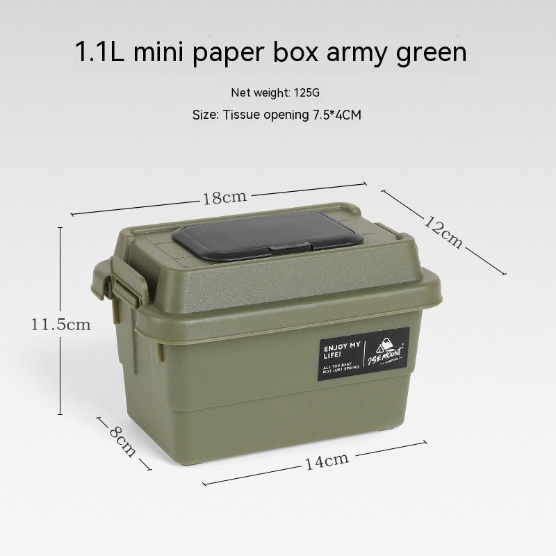 Outdoor Desktop Multifunctional Paper Extraction Box