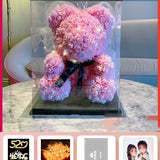 Rose Bear Bouquet Gift Box