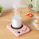 Milk Heating Insulation Base Desktop Digital Display Warming Pad