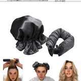 New Heatless Curl Stick With Cloth Cover Cute Ball Head Hair Curler Headband Hair Rollers Wave Form Curling Rod Hair Style Tools Gadgets