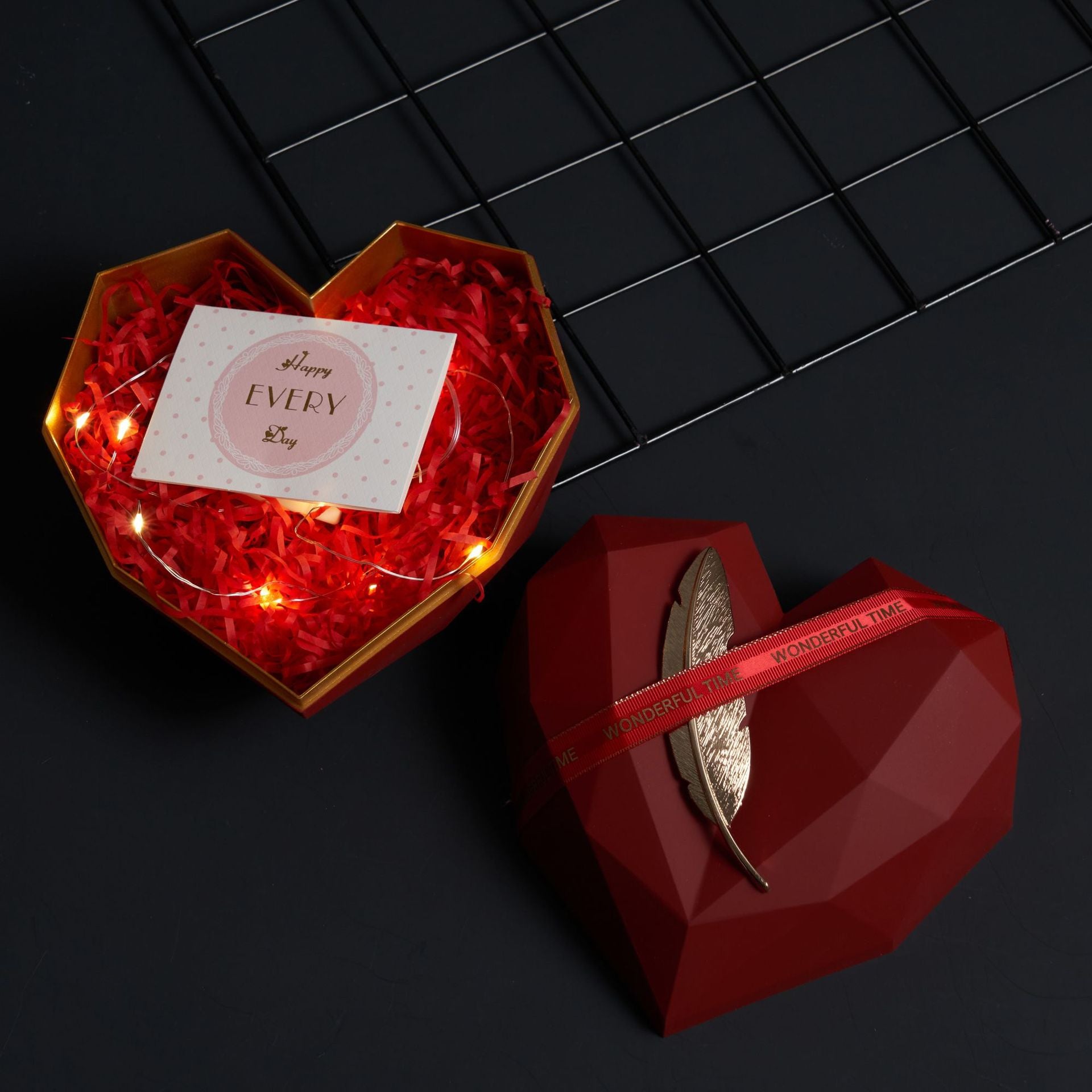 Christmas Heart-shaped Gift Box