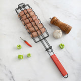 Removable Hot Dog Grill Wooden Handle