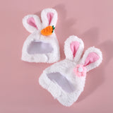 Plush Cartoon Cat Dog Rabbit Ears Cute Easter Decoration Hat Head Cover Pets Products